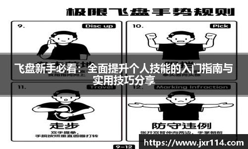 飞盘新手必看：全面提升个人技能的入门指南与实用技巧分享